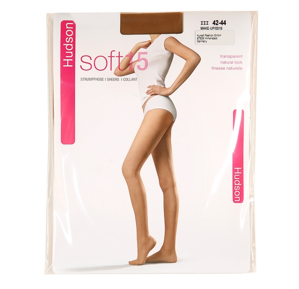 

Колготки Hudson Soft цвет бежевый 15 den размер 42-44, 1 шт