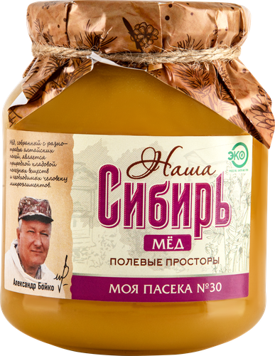 

Мед НАША СИБИРЬ Полевые просторы