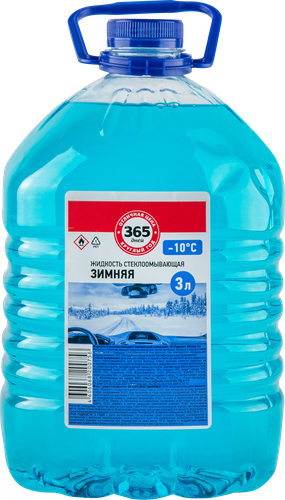 

Стеклоочиститель 365 ДНЕЙ до -10 градусов, 3л