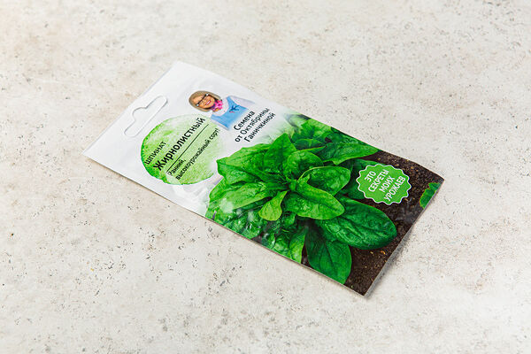 Шпинат Жирнолистный Семена от Октябрины Ганичкиной