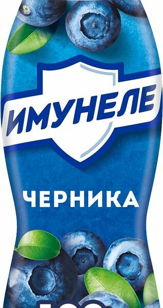 Напиток кисломолочный Имунеле Черника 1.2% 100мл