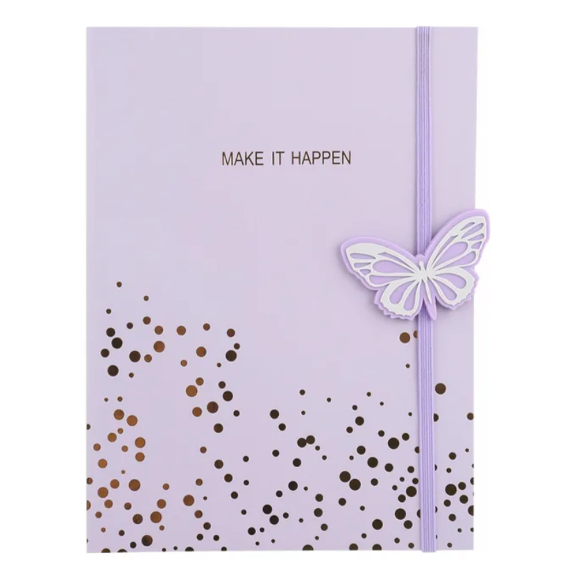 

Блокнот Spring Tenderness А5 80 листов в линию, с резинкой