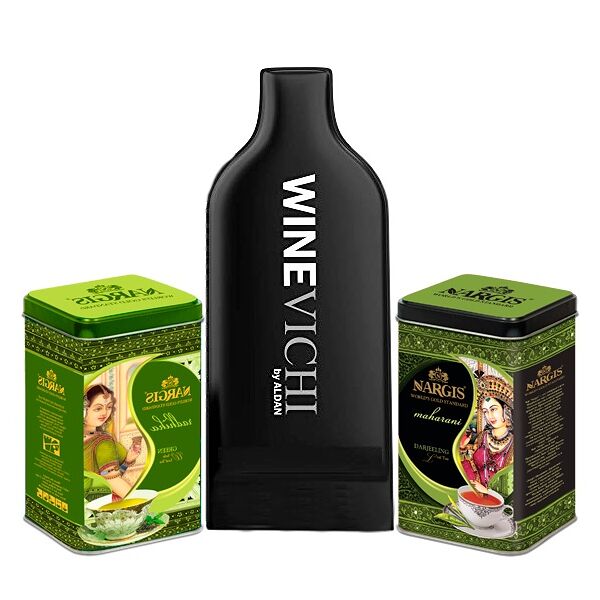 Набор Премиальные индийские зеленый чай Nargis Radhika и черный чай Maharani Darjeeling