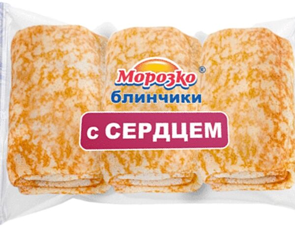 Блинчики Морозко с сердцем 210г