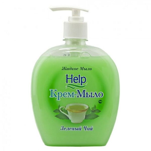 Мыло жидкое HELP зеленый чай