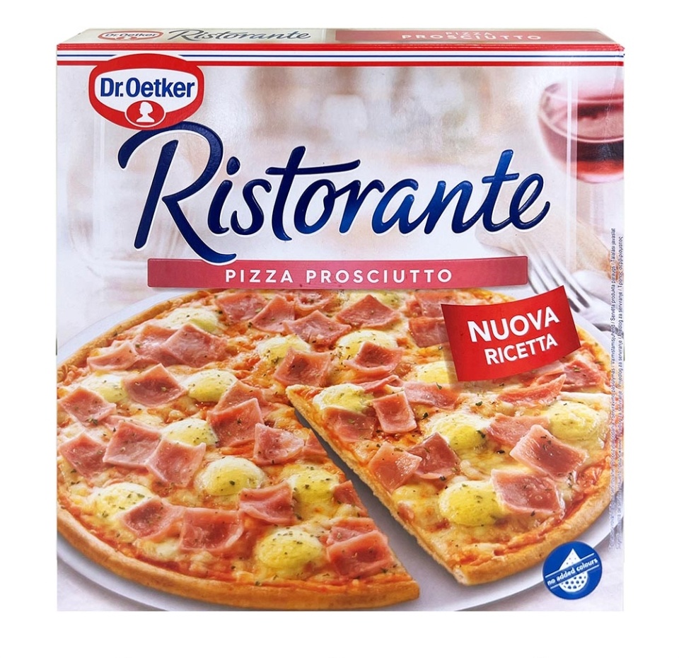 

Пицца "Ветчина" с ветчиной, 340г, Ristorante, Польша