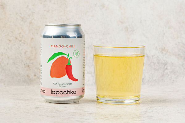 Лимонад Лапочка манго + чили, кафе