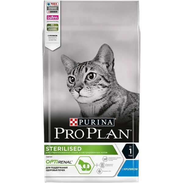 Pro Plan Sterilised Кролик для кошек 400 г