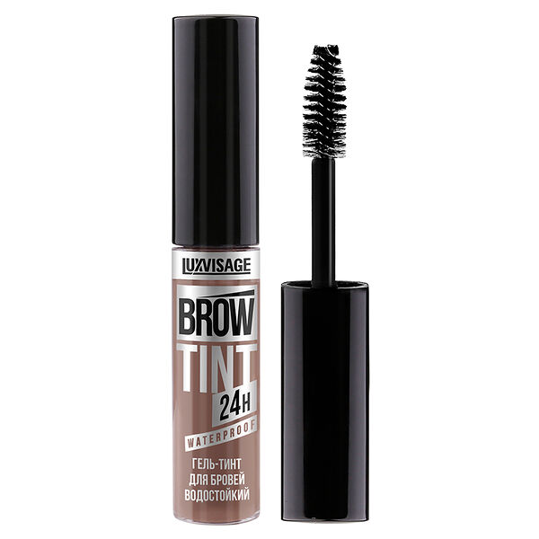 Гель-тинт для бровей Luxvisage Brow tint waterproof 24H тон 102 soft brown водостойкий, 20 мл