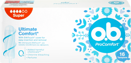 

Тампоны O.b. ProComfort Super 16 шт.