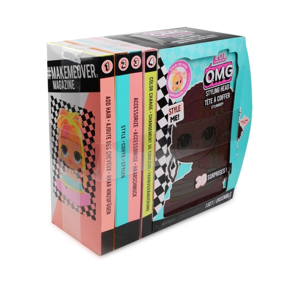 

Игровой набор Голова для моделирования причесок L.o.l. lil outrageous littles, Китай