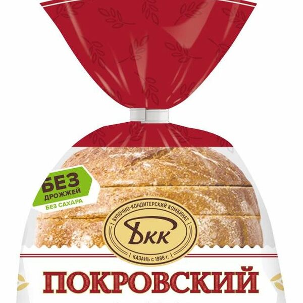 Хлеб БКК Покровский на закваске нарезанный