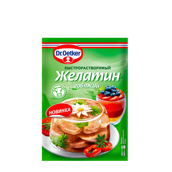 Желатин Dr.Oetker говяжий быстрорастворимый 20 г