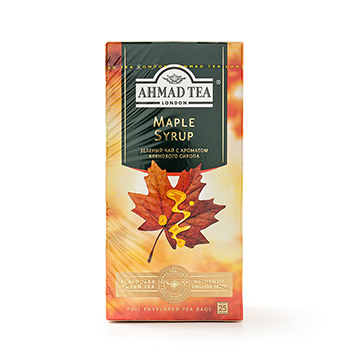 

Чай Ahmad Tea Кленовый Сироп зеленый 25х1,5г, Россия