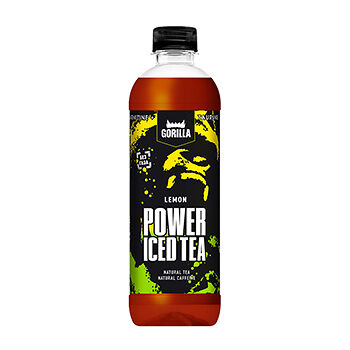 Напиток тонизирующий Gorilla Power Tea Lemon негазированный 0.5л, Россия