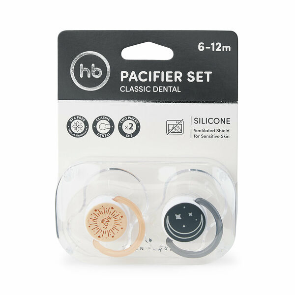 Набор сосок-пустышек HAPPY BABY с 6 до 12 месяцев, Арт. 13026, 2шт