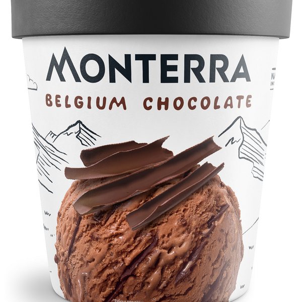 Мороженое Monterra Бельгийский шоколад