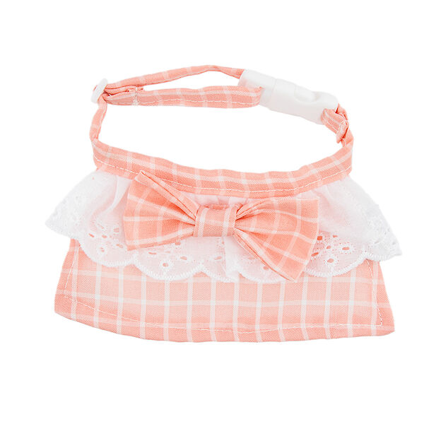 Воротничок для кроликов розовый S