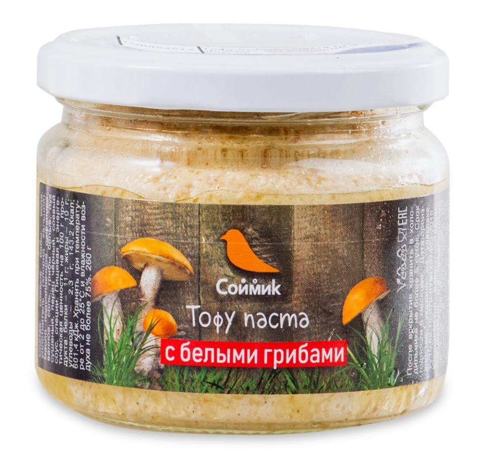 

Тофу Соймик Паста с белыми грибами 260 г