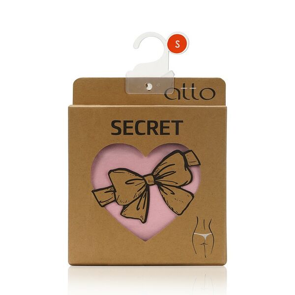 Женские трусы-стринги Atto Secret, розовые, S