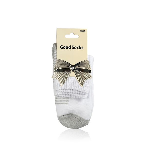 Женские носки Good Socks махровые L25 белые р.25