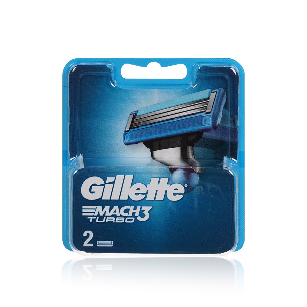 

Сменные кассеты для бритья Gillette Mach3 Turbo, 2 шт.