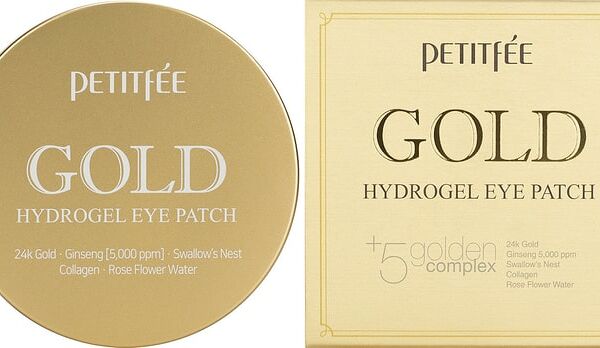 Патчи для области вокруг глаз Petitfee с золотом 60шт