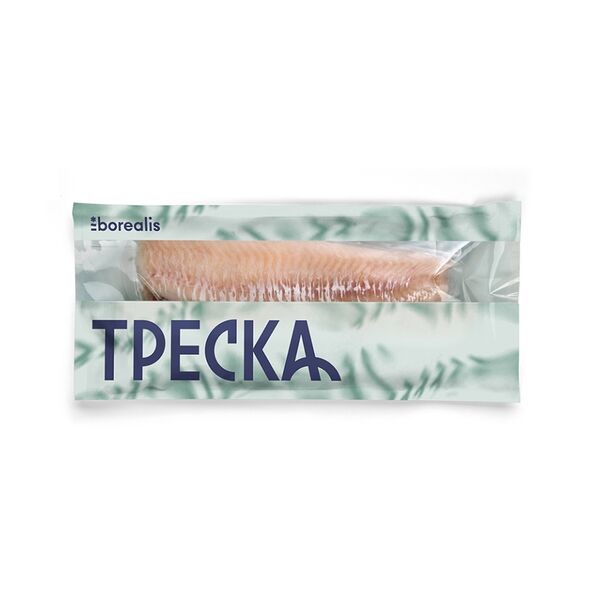 Филе трески Borealis без кожи замороженное 600г