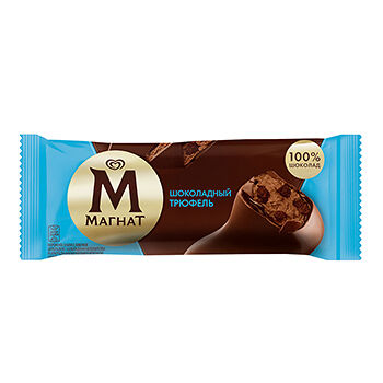 Мороженое сливочное эскимо Магнат Шоколадный трюфель, 72г