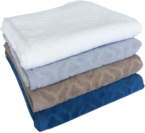 

Полотенце CLEANELLY Азулежу 70x120см, бежевое, хлопок, стрижка, Арт. ПЦС-1801-3834