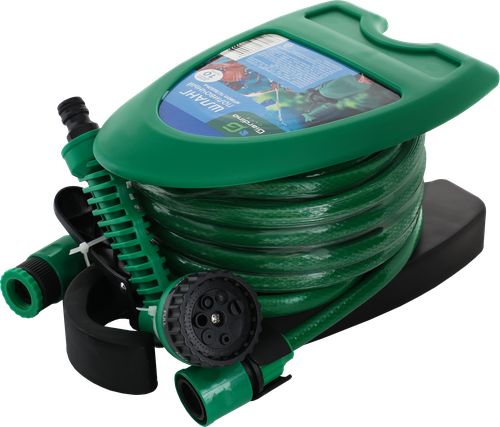 

Шланг поливочный Giardino Club с фитингами и катушкой 10 м