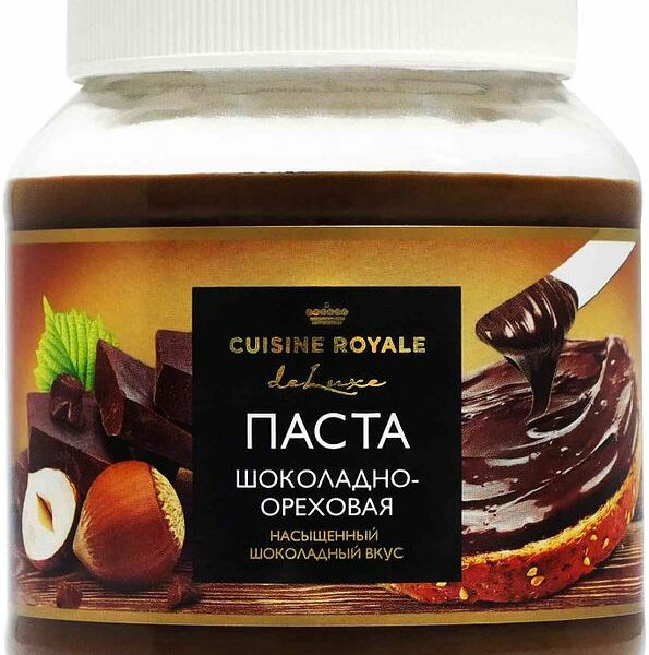 Паста шоколадно-ореховая Cuisine Royale 330г