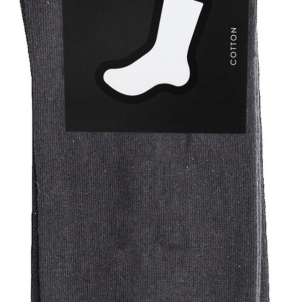 Носки мужские Marso Гладь НМГ-0091 хлопок-полиамид серые, 42-44