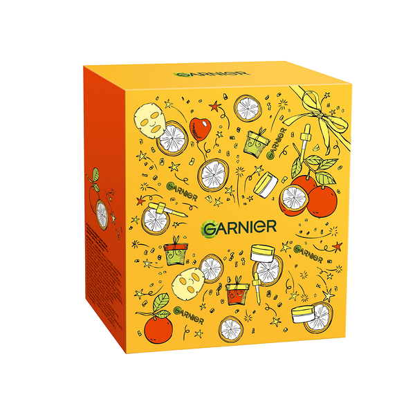 Набор подарочный Garnier Гель для лица 50 мл + Маска тканевая витамин C 28 г
