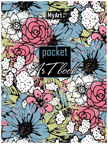 

Скетчбук Проф-Пресс MyArt Pocket ArtBook, 10х13,8см, в ассортименте