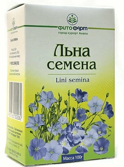 Льна семена 100 г