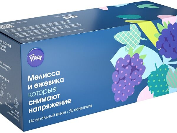 Чайный напиток Floris Мелисса и ежевика 37г