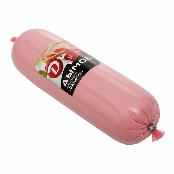 Колбаса Дымов Докторская ручной вязки вес 