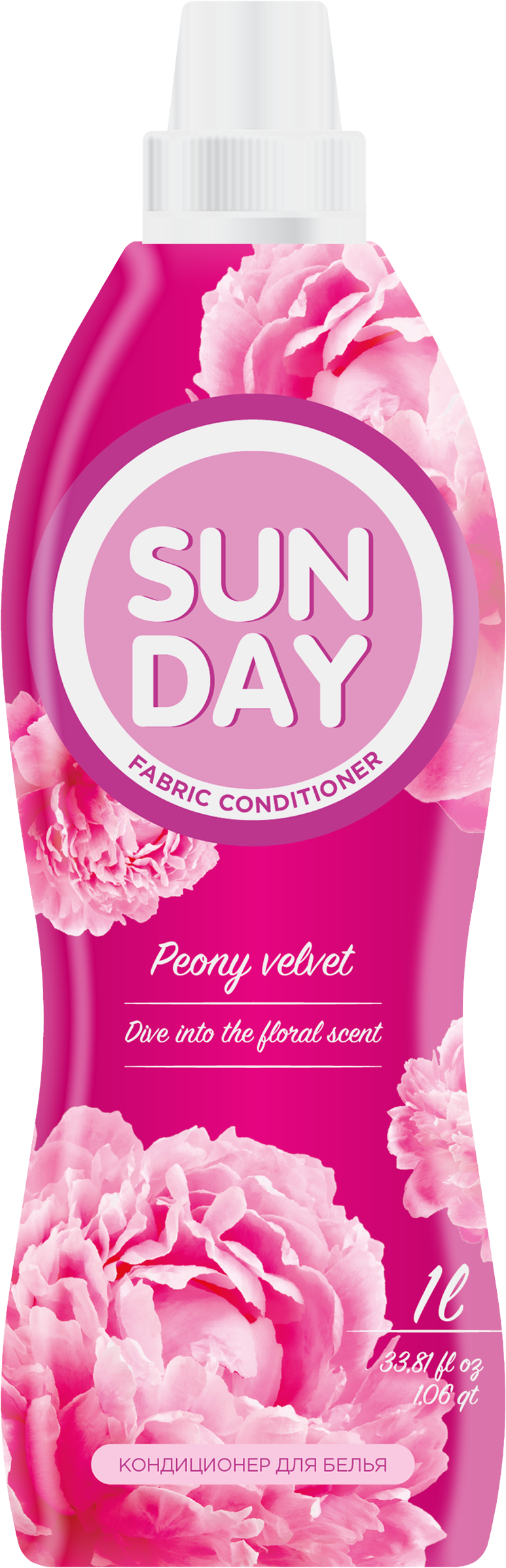 

Кондиционер для белья Sunday Peony Velvet 1л