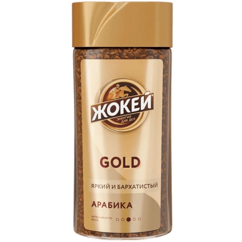 

Кофе растворимый Жокей Gold 95г