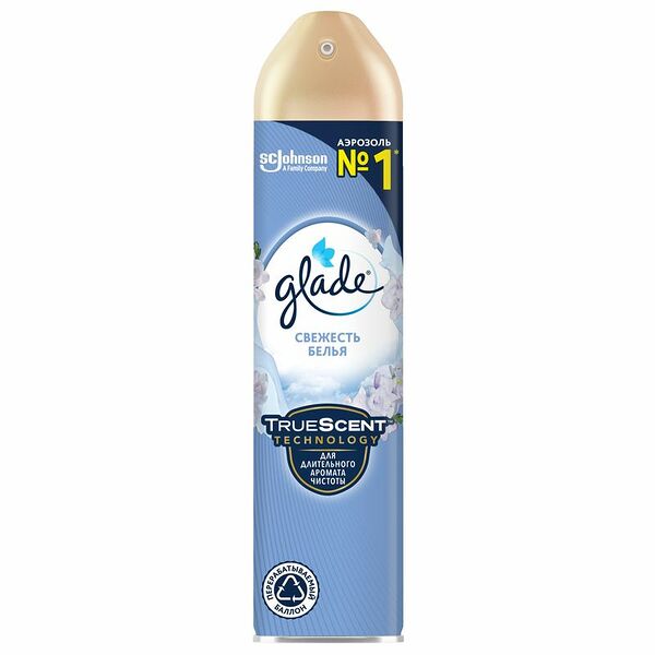 Освежитель воздуха Glade Свежесть белья аэрозоль, 300мл