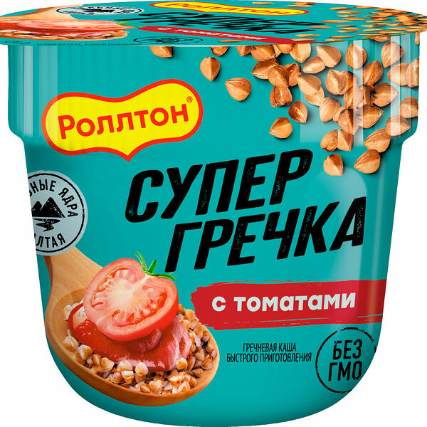 Гречневая каша Роллтон с томатами 45г