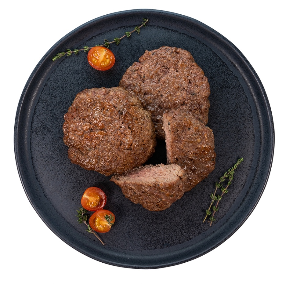 

Гранд-бифштекс из говядины с моцареллой вес