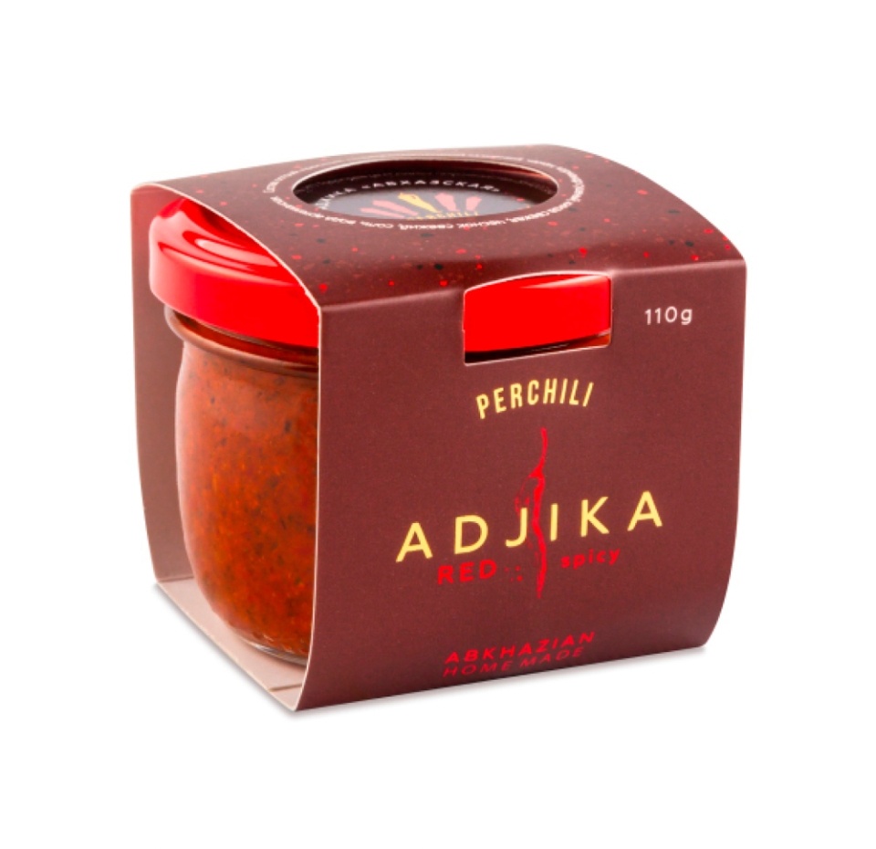

Соус Perchili Аджика Абхазская острая красная классическая 110 г