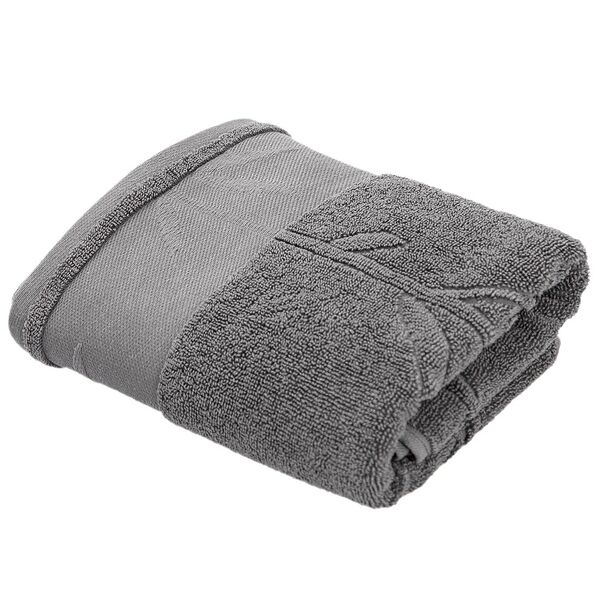 Полотенце махровое ДМ-Текстиль Olive, хлопок, серый, 50х90 см