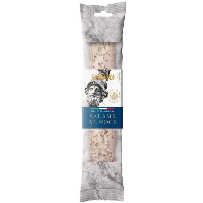 

Колбаса Solemici Salame Al Nocе Салями С Орехами сыровяленая полусухая вес