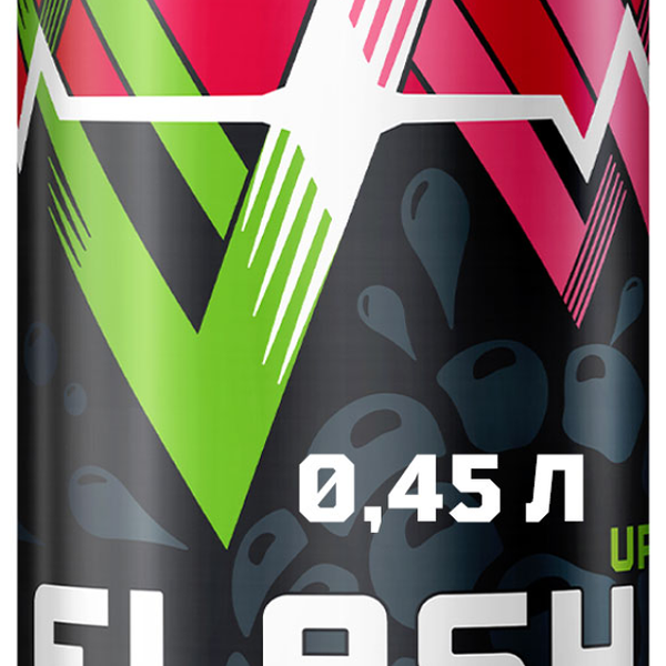 Напиток энергетический Flash Up Energy Ягодный Микс, 450мл