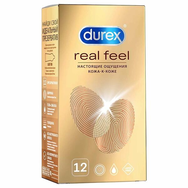 Дюрекс презервативы real feel