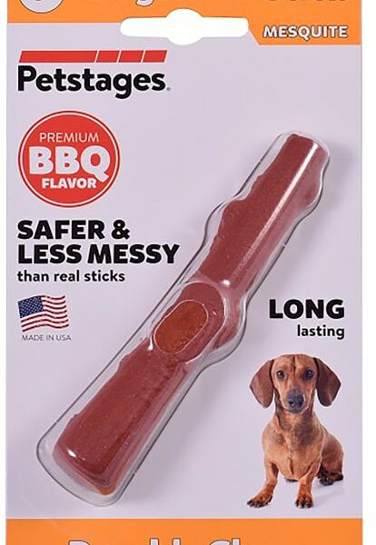 Игрушка для собак Petstages Mesquite Dogwood с ароматом барбекю 13см
