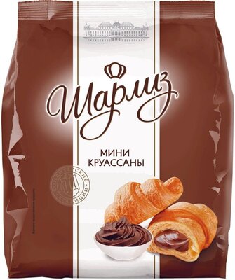 Мини-круассаны Шарлиз с кремом Какао 200г